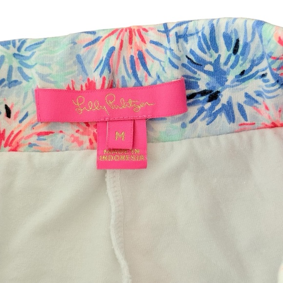 Cotton Skort Lilly Pulitzer Sea To Shining Sea Fireworks Madison Size Medium - Picture 3 of 10